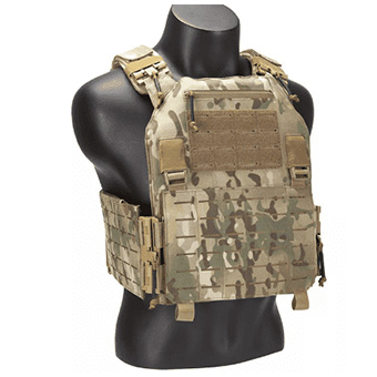 Laser quick disassembly bulletproof vest