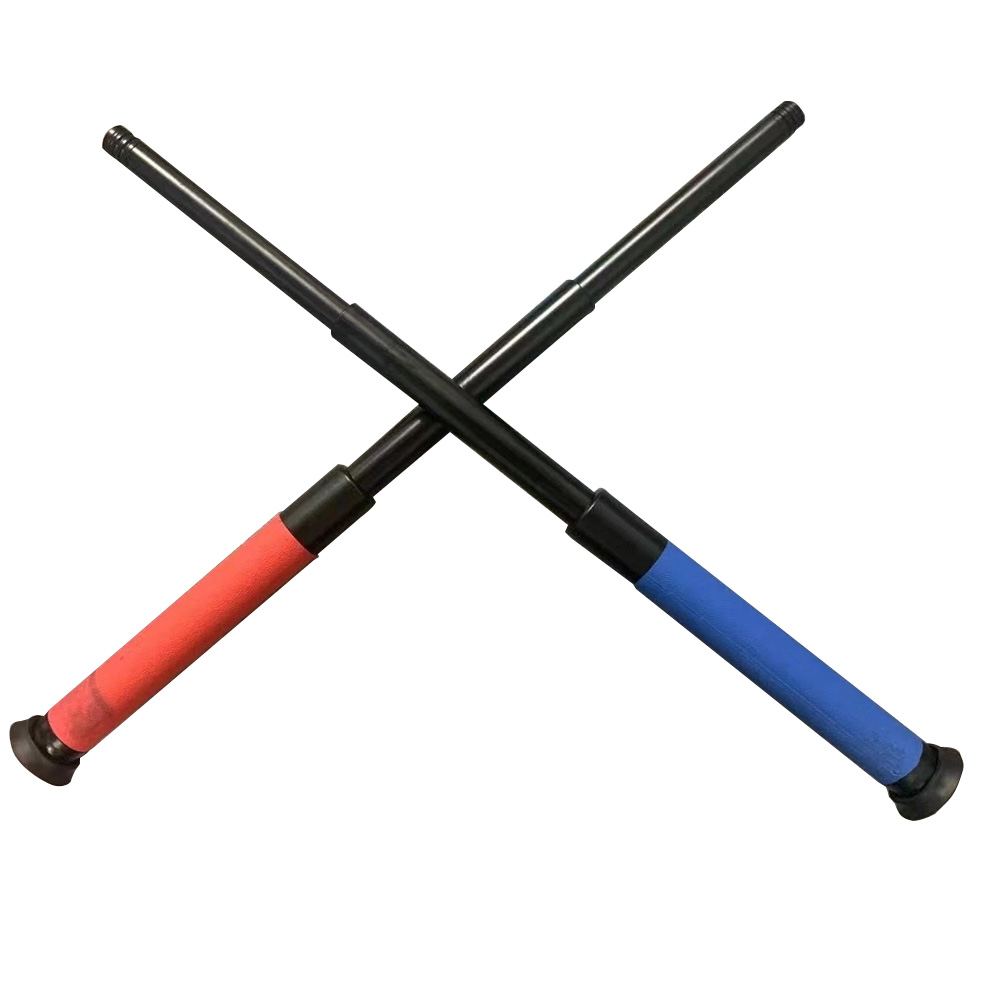 High Quality Police Steel Expandable Baton (Red & Blue)