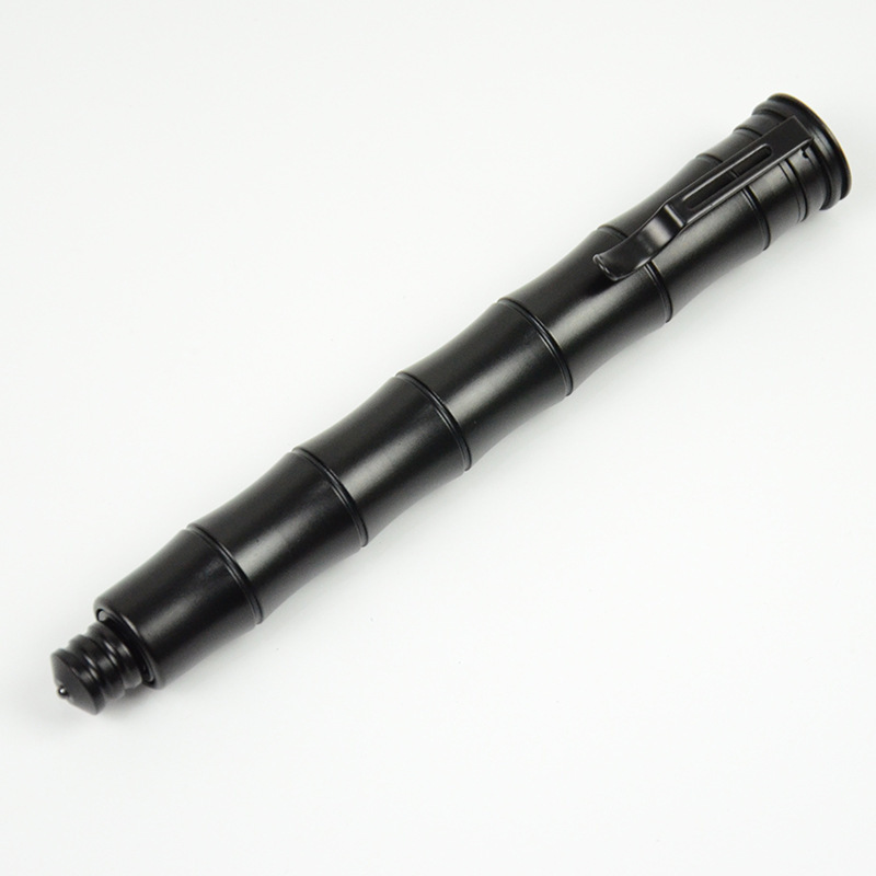 17 "Bamboo Joint Pen Light Mechanical Stick