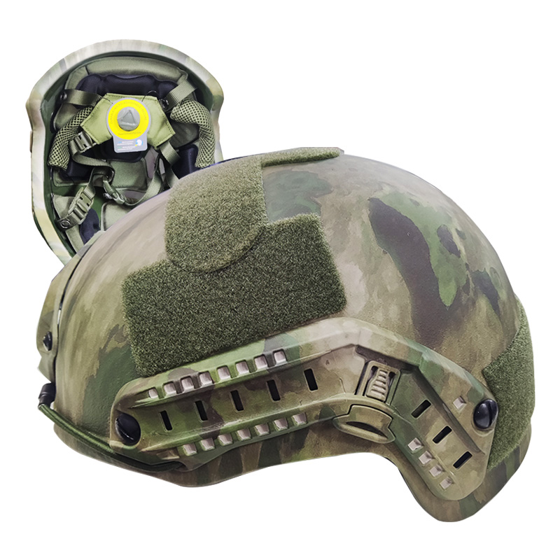 FAST Tactical Helmet UHMWPE NIJ IIIA.44 Level Helmet With High-Grade Wendy Suspension Liner FG Camou