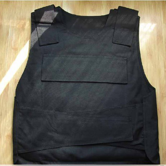 Built-steel protective clothing stab vests